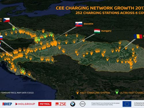 Širenje mreže punionica u Srednjoj Europi 