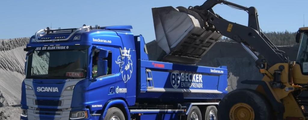 Norveška se polako navikava i na ‘zelene’ kamione, električni Scania kiper privlači poglede